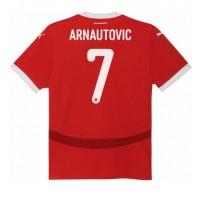 Camisa de time de futebol Áustria Marko Arnautovic #7 Replicas 1º Equipamento Europeu 2024 Manga Curta